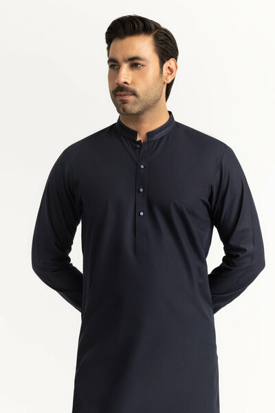 Regular Fit Embroidered Suits