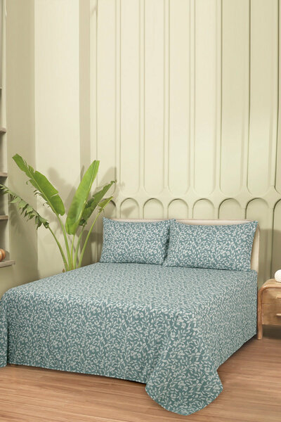 Linen Collection MFJP Printed Bed Sheet Set