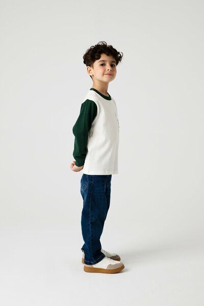 Boys Forest Club Contrast Tee