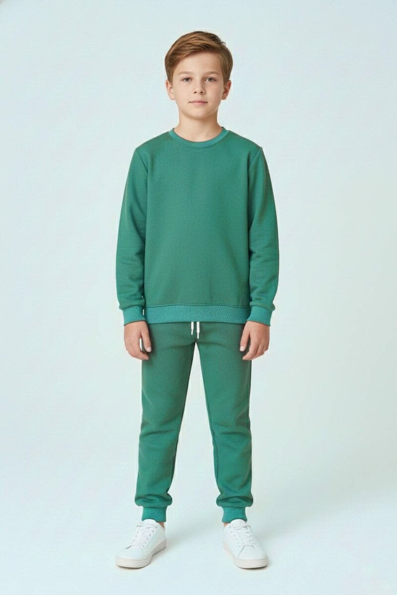 Tiny Teens Kid's Basic Fleece Twin Set