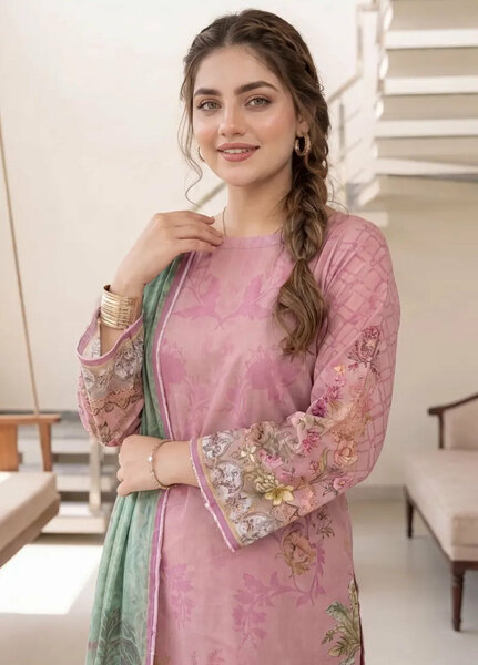 Salitex Unstitched Printed Lawn 3 Piece Suit SUNS8IN1146 Casual Collection