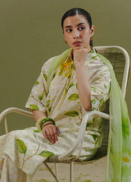 Coco by Zara Shahjahan Unstitched Printed Lawn 3 Piece Suit CZS26PS ZCP-26 07 A - Summer Collection