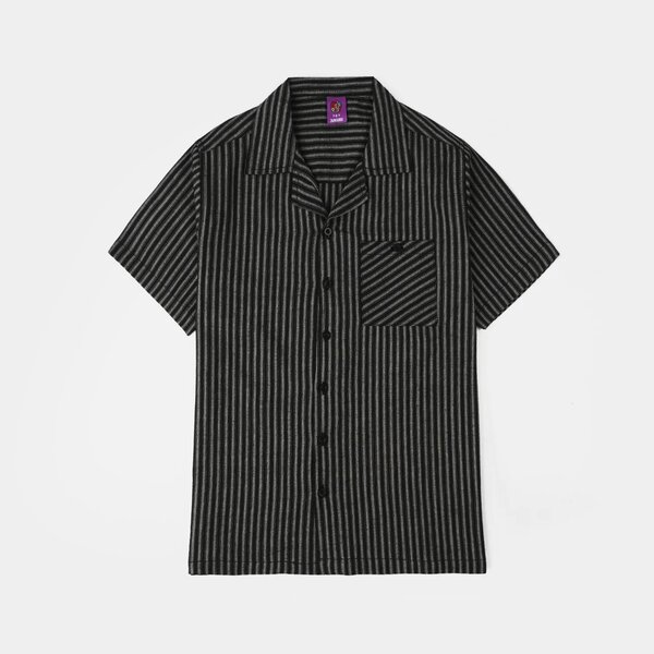 Boys Yarn dyed Casual Shirt (Resort) - Black