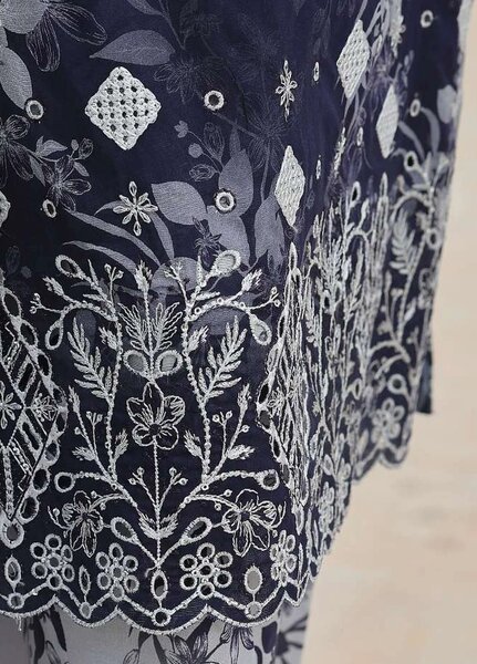 Zouk by HZ Textiles Unstitched Printed Lawn 3 Piece Suit HZ26UZL ZEC-1177 - Casual Collection
