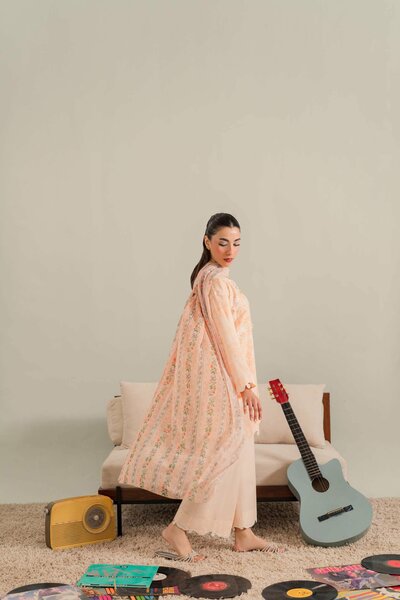 Nectar - 3Pc Printkari Suit