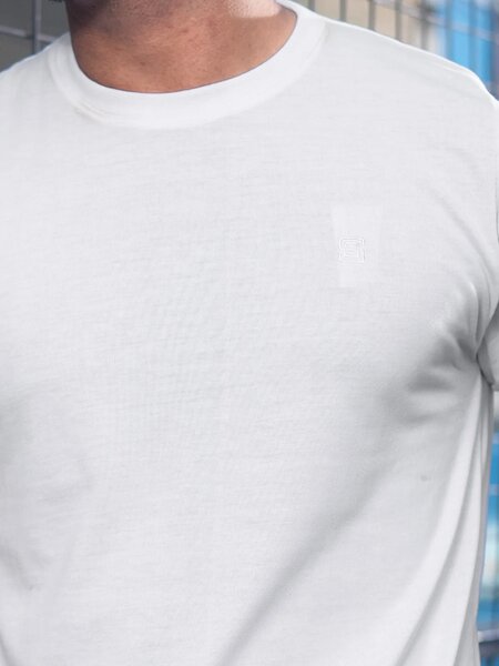 White Basic T-Shirt (TEE-312)