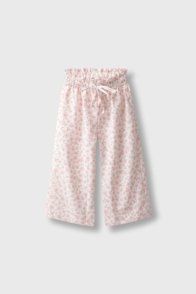 Petal White Cullotes