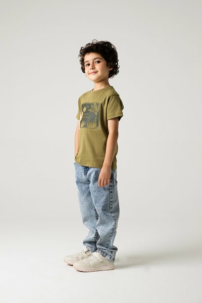 Boys Olive Desert T-Shirt