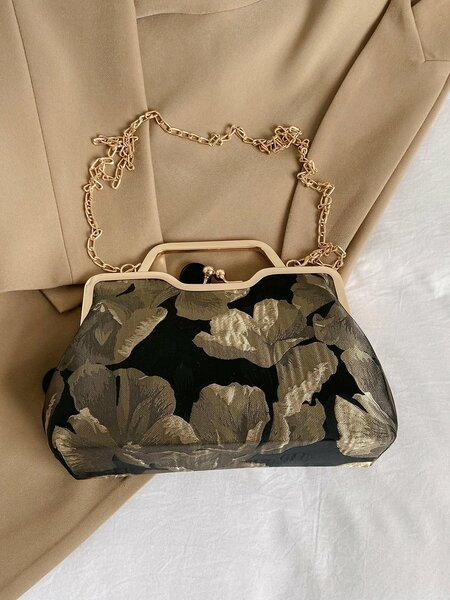 Shein - Glitter Bling,Shiny Glamorous,Elegant 1pc Clutch Bag Evening Bag Handbag For Women
