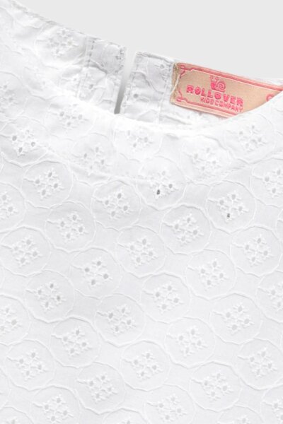 Elegant White Chikankari Top