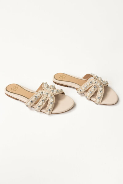 Beige Slippers