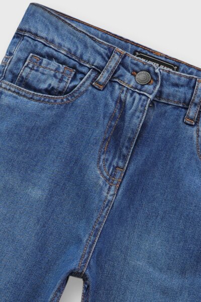 Girls Dark Wash Denim Jeans
