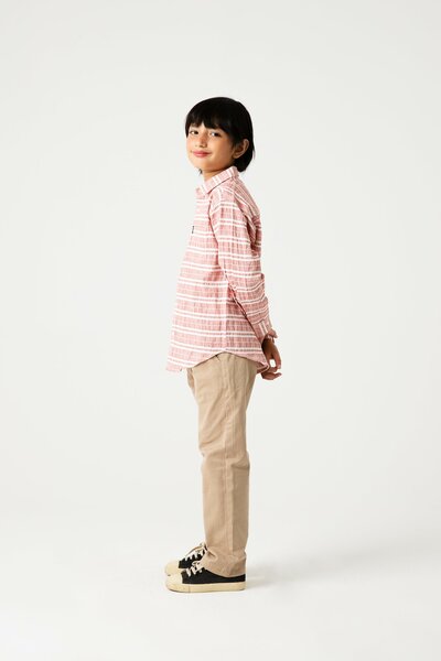 Boys Crimson Line Casual Cotton Shirt