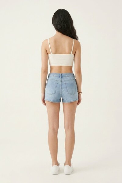 BLS - Abila Non Padded Cotton Teen Bra - White