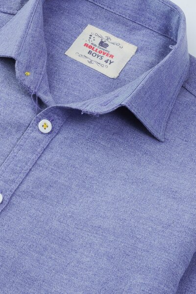 Classic Blue Long Sleeve Shirt