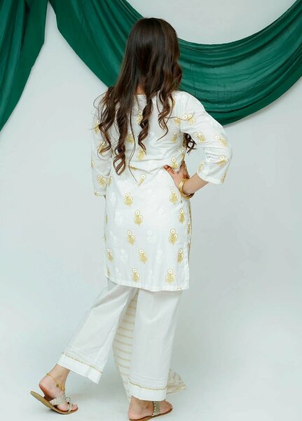 Senorita Girls RTW Printed Cotton 3 Piece Suit GBD-03515 - Casual Collection