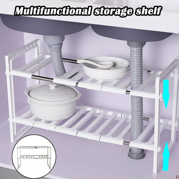 Home.Co - Retractable Kitchen Shelf
