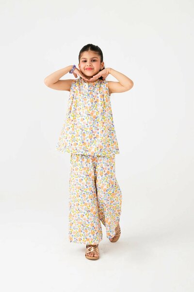 Meadow Printed Cotton Co-ord Set