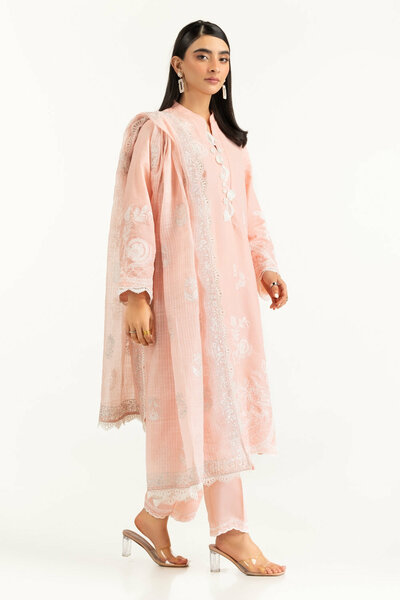 Poly Munar Block Printed Dupatta