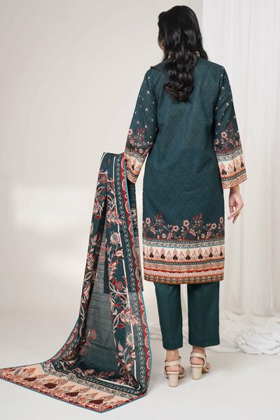Narmin by Narkin's Unstitched Printed Khaddar 3 Piece Suit NN26UK NUWKDP-3180 - Casual Collection