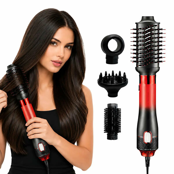 VGR - V-484 Professional 1000-1100W | 4 IN 1 Hot Air Brush