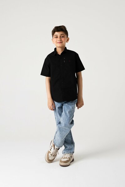 Boys Shadow Edge Casual Shirt
