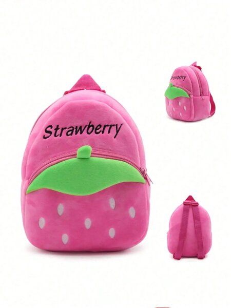 Shein - Cartoon Plush Backpack