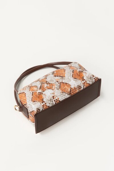 Orange Hand Bags IBS-HDB26-030