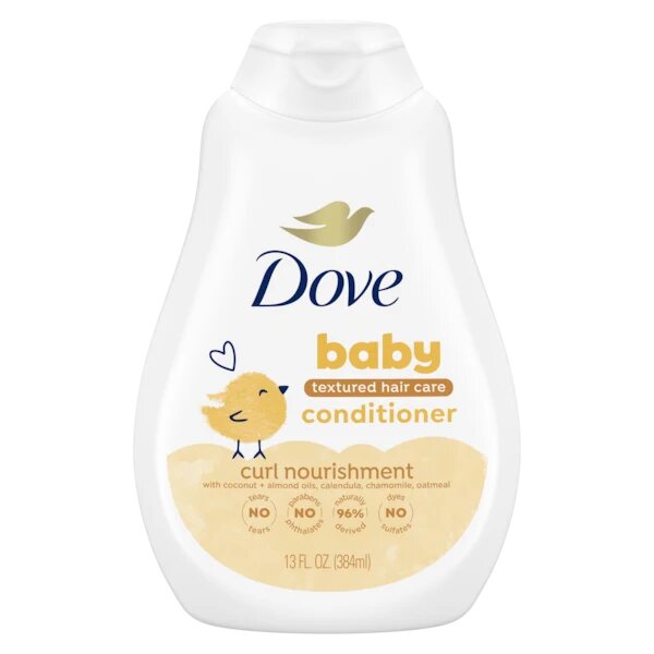 Baby Dove - Curl Nourishment Hydrating Conditioner - 13 Fl Oz (384ml)