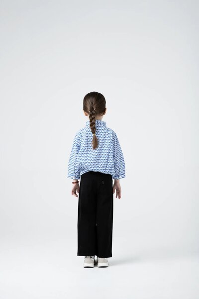 Blue Heartsy Top