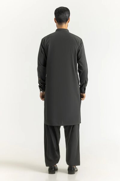 Regular Fit Embroidered Suits