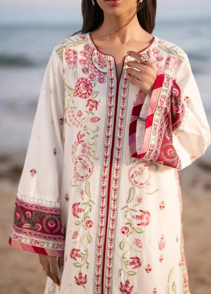 Layana by Xenia Formals Unstitched Embroidered Lawn 3 Piece Suit XE26ULL D-1 Rasa - Summer Collection