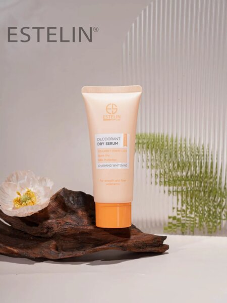 Estelin Collagen+Vitamin C&E Charming Whitening Deodorant Dry Serum 60Ml