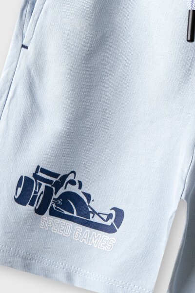 Boys Ice Blue Speed Shorts