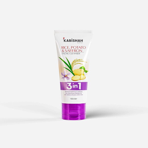 Rice, Potato & Saffron Facial Cleanser