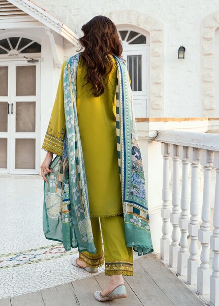 Lamhay by Dhanak Pret Swiss Voile 3 Piece DHN26PSV DC-2583 - Summer Collection