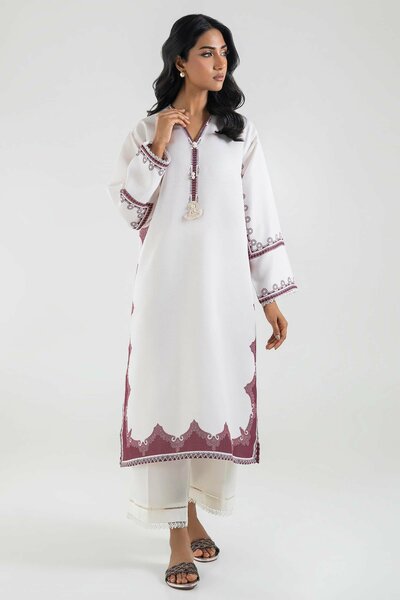Stitched Basic Printed Shirt