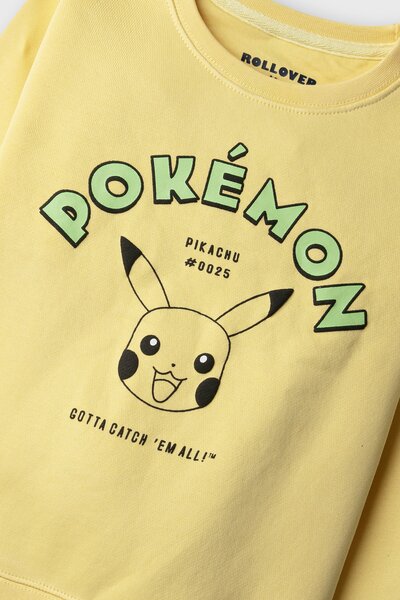 Boys Pikachu Pop Fleece Sweatshirt