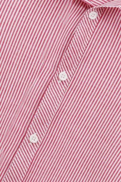 Boys Red Stripe Casual Shirt