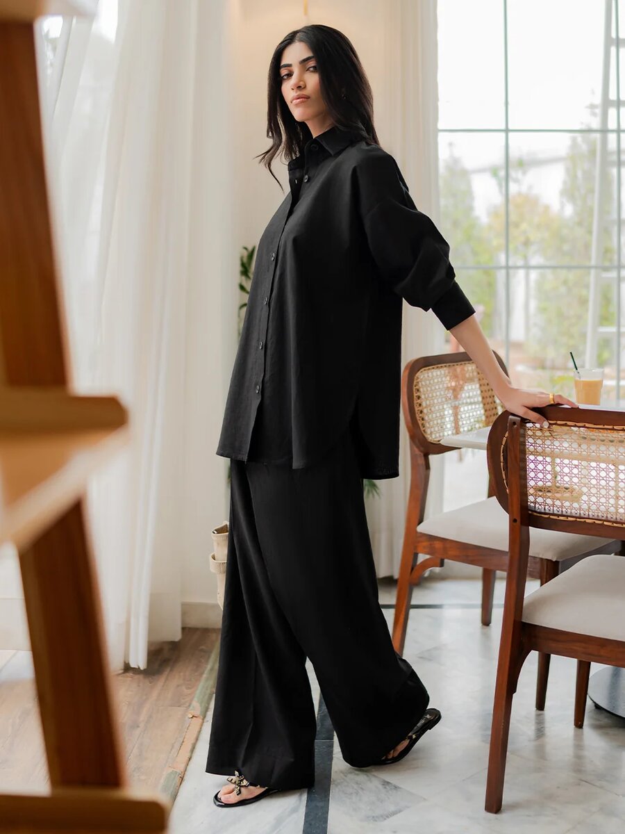 Midnight - 2Pcs Linen Set
