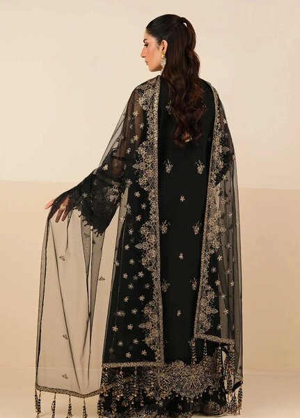 Alizeh Fashion Unstitched Embroidered Chiffon 3 Piece Suit AF26UCF AF-NT-2257-Anmol - Festive Collection