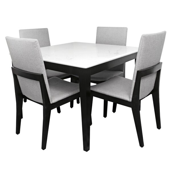 ALVA 4-Person Dining Table Set