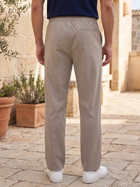 Beige Pintex Trouser (LT-66)