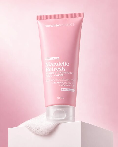 Nirvana Botanics - Mandelic Refresh Facewash - 120ml