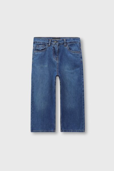 Girls Dark Wash Denim Jeans