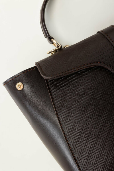 Dark Brown Hand Bag