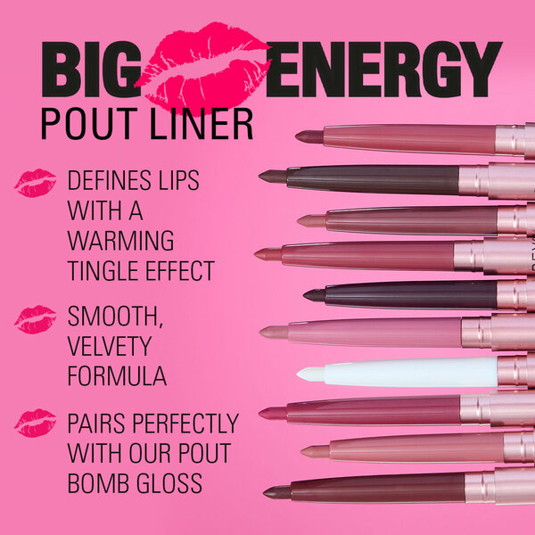Revolution - Pout Bomb Plumping Lip Liner Cookie Warm Brown