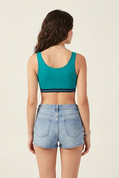 BLS - Aglae Non Wired And Non Padded Cotton Crop Top