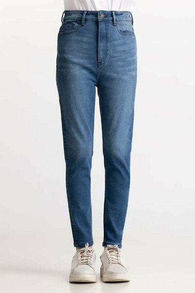 Blue Basic Denim Jeans