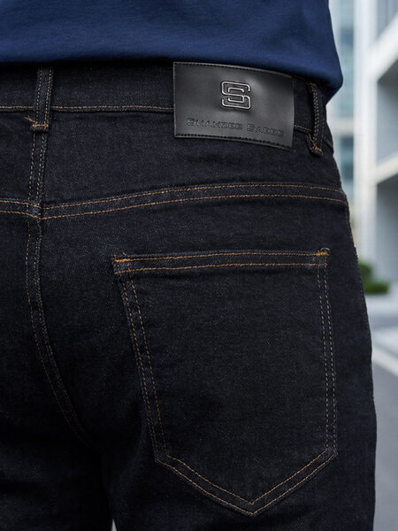 Indigo Straight Fit Jeans 63